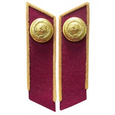 Петлицы повседневные шинельные ГЕНЕРАЛОВ и МАРШАЛОВ ТЕХНИЧЕСКИХ родов войск и ГЕНЕРАЛОВ ИНТЕНДАНТСКОЙ службы, обр. 1943 г.